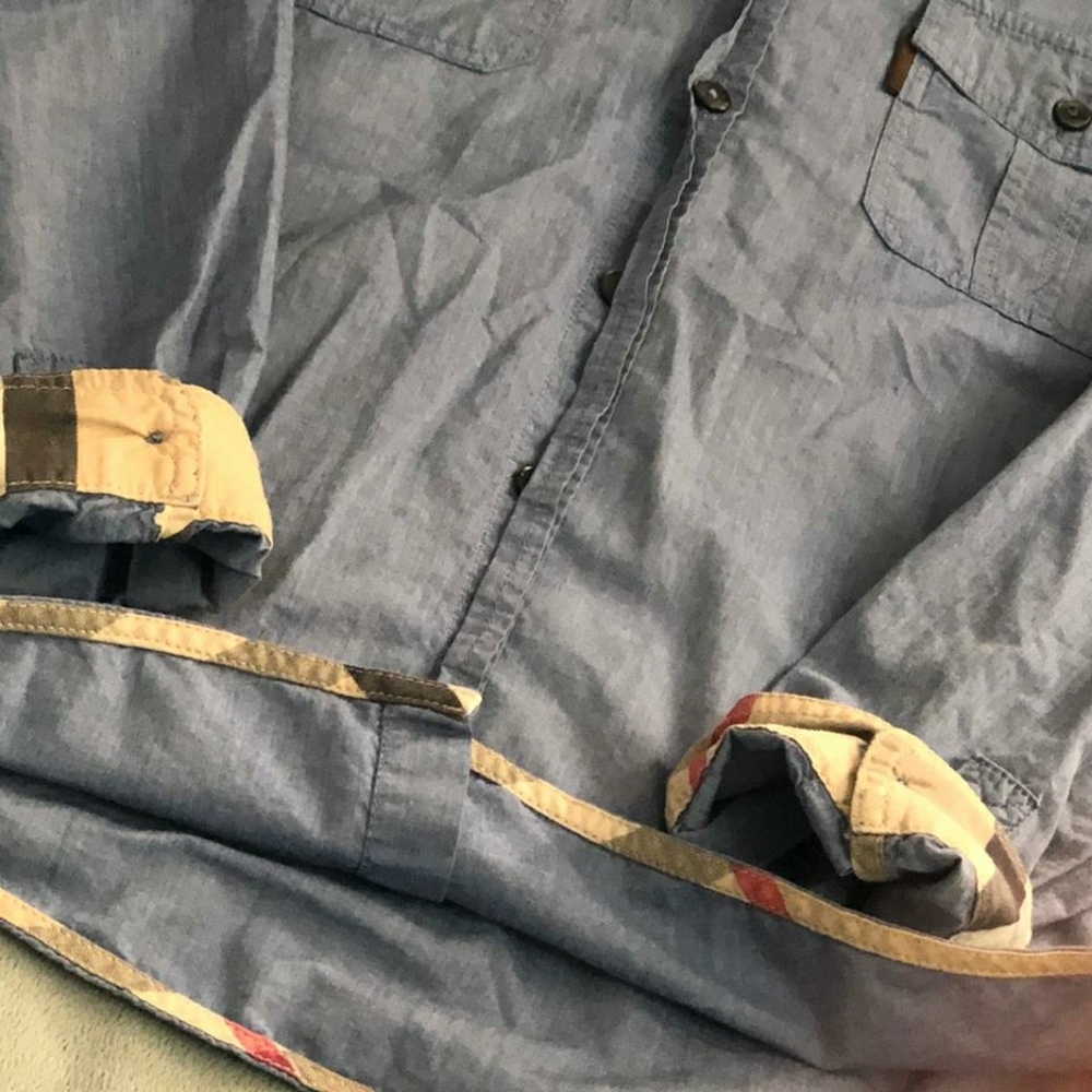 Authentic Burberry Button Down size 12 years